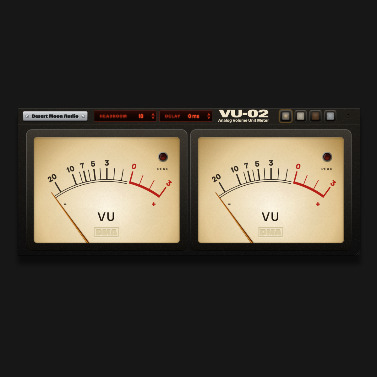 VU-02 – Analog Volume Unit Meter plugin for Mac and PC