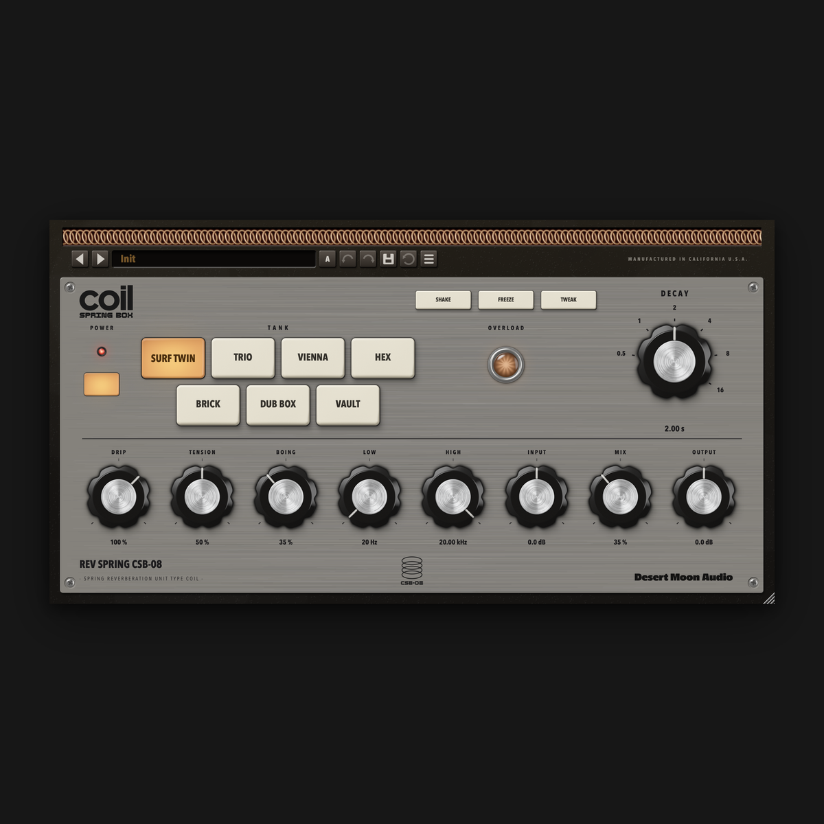 Coil CSB-08 - Desert Moon Audio plug-in