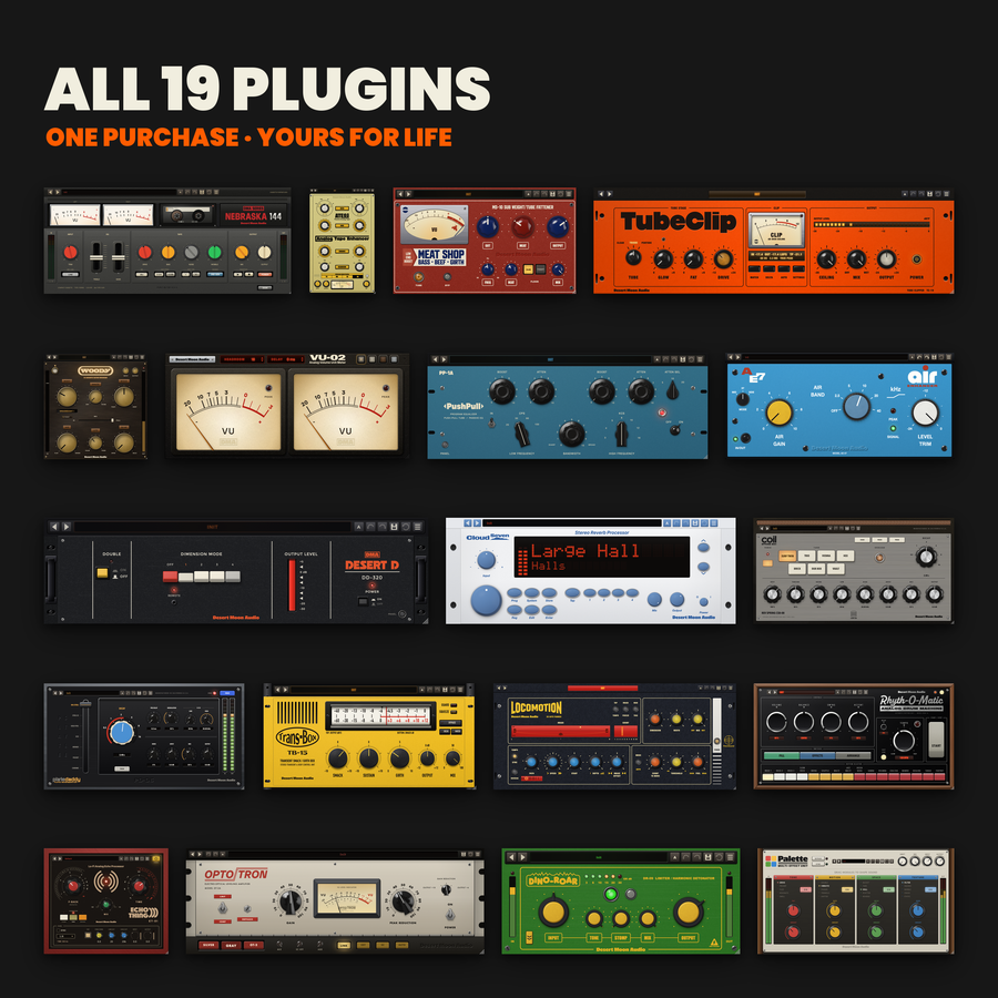 Everything Bundle - all nineteen Desert Moon Audio plug-ins