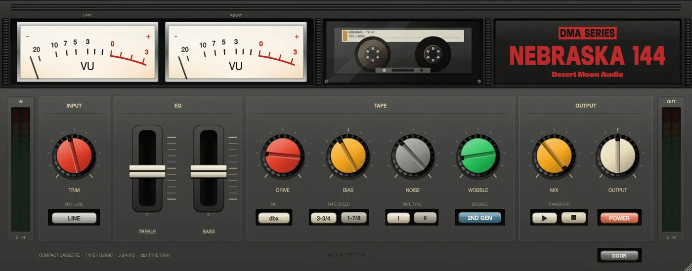 The Nebraska 144 deck with Drive, Bias and Wobble sweeping and the speed switching