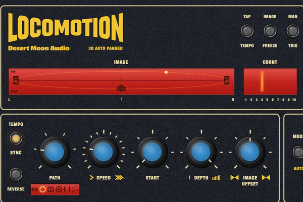 Locomotion – IMAGE and COUNT readouts