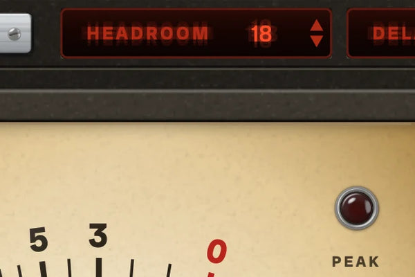 VU-02 – Calibrated headroom, 4 to 26 dB