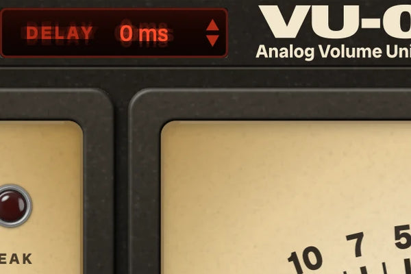 VU-02 – Display delay, 0 to 1000 ms